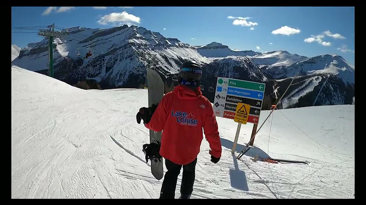 Lake Louise Ski Resort Snowboarding 2022