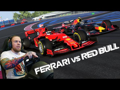 Видео: ЭПИЧЕСКАЯ СХВАТКА FERRARI И RED BULL RACING - F1 2019