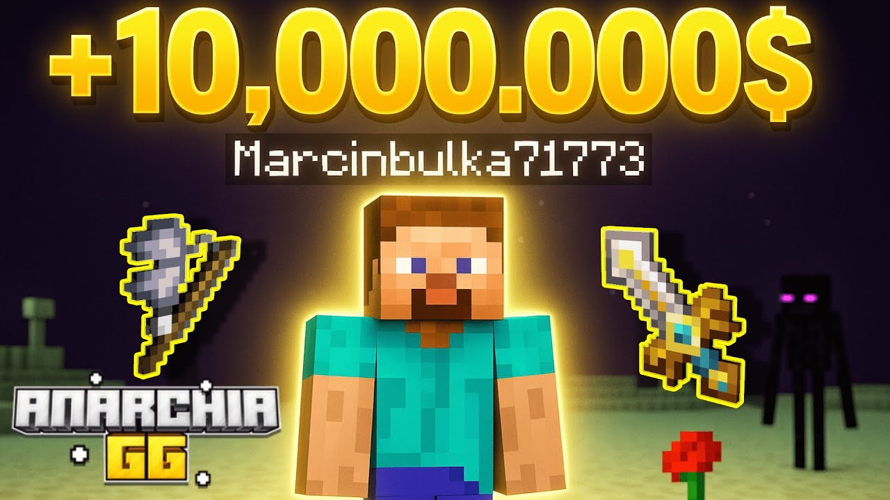 JAK MARCINBULKA71713 ZNOWU ZDROPOWAŁ 10.000.000$ NA ANARCHIA.GG