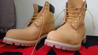 Мужские ботинки Timberland premium boots 6 inch  обзор. - Видео от Андрей Серёгин
