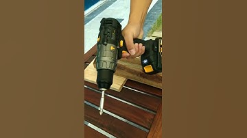 How to use a Cordless Drill?