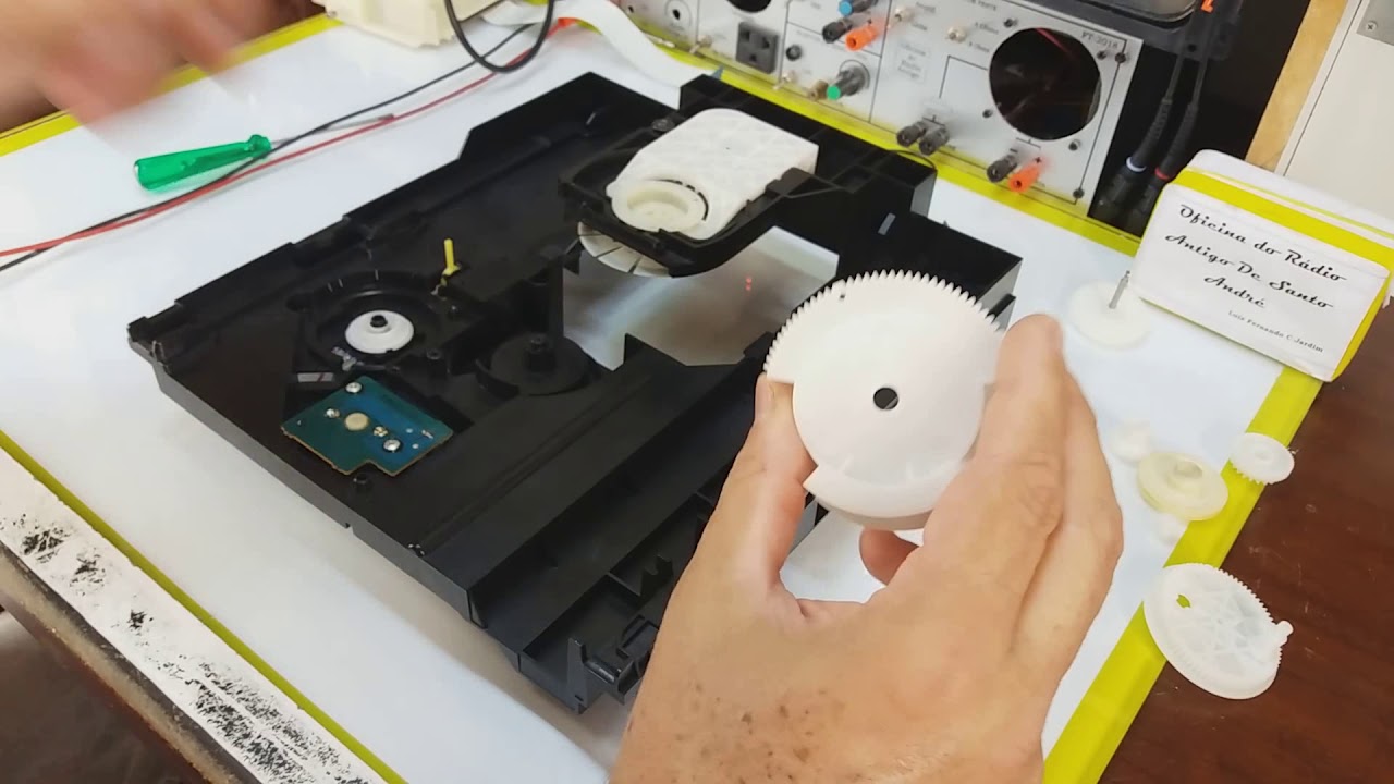 Ponto mecânico do CD Sony MHC-GT22 MHC-GT44 MHC-GNX80 e outros