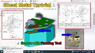 Most Challenging Sheet Metal Part Design Turorial in SolidWorks with Forming Tool by Technology Explore | Usman Chaudhary 473 views 9 months ago 26 minutes