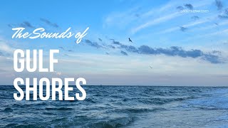 Relaxing Gulf Shores Beach Waves | Ocean Sounds for Happiness & Meditation