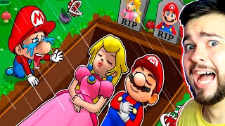 МАРИО ПОТЕРЯЛ ПАПУ и МАМУ 😭 Super Mario Bros АНИМАЦИИ