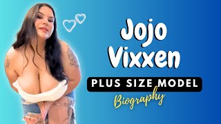 Gorgeous Plus Size Model Jojo Vixen | Body Measurements | American Fashion Model Wiki