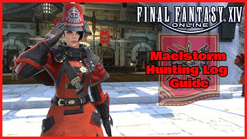 Maelstorm Hunting Log Guide 1-30 Final Fantasy 14 Online