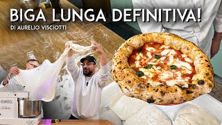 RICETTA BIGA LUNGA DEFINITIVA la pizza di AURELIO VISCIOTTI con il WITT ETNA ROTANTE
