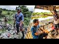 I Found a Secret Shrimp Farm INSIDE a Toxic Garbage Mountain
