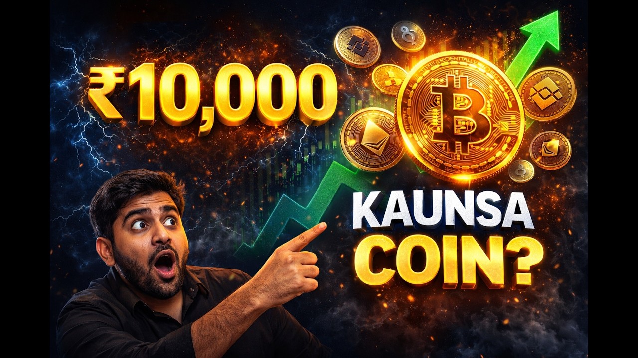 ₹10,000 Se 2026 Me Kaunsa Coin Buy Kare? 💰 Small Budget Crypto Strategy for Indians