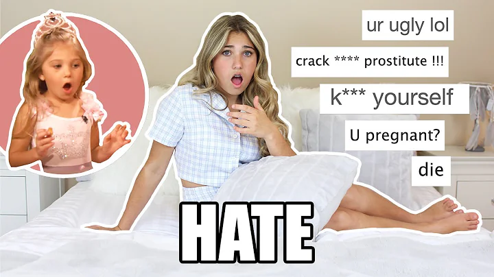 Reacting to HATE Comments | THEN and NOW | Rosie M...