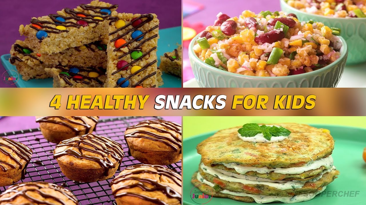 4 Healthy Snacks For Kids By SooperChef