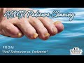 ASMR Pedicure Cleaning💆‍♀️ Nail Technician + Podiatrist: A Comparison in Feet/Foot Care Approaches