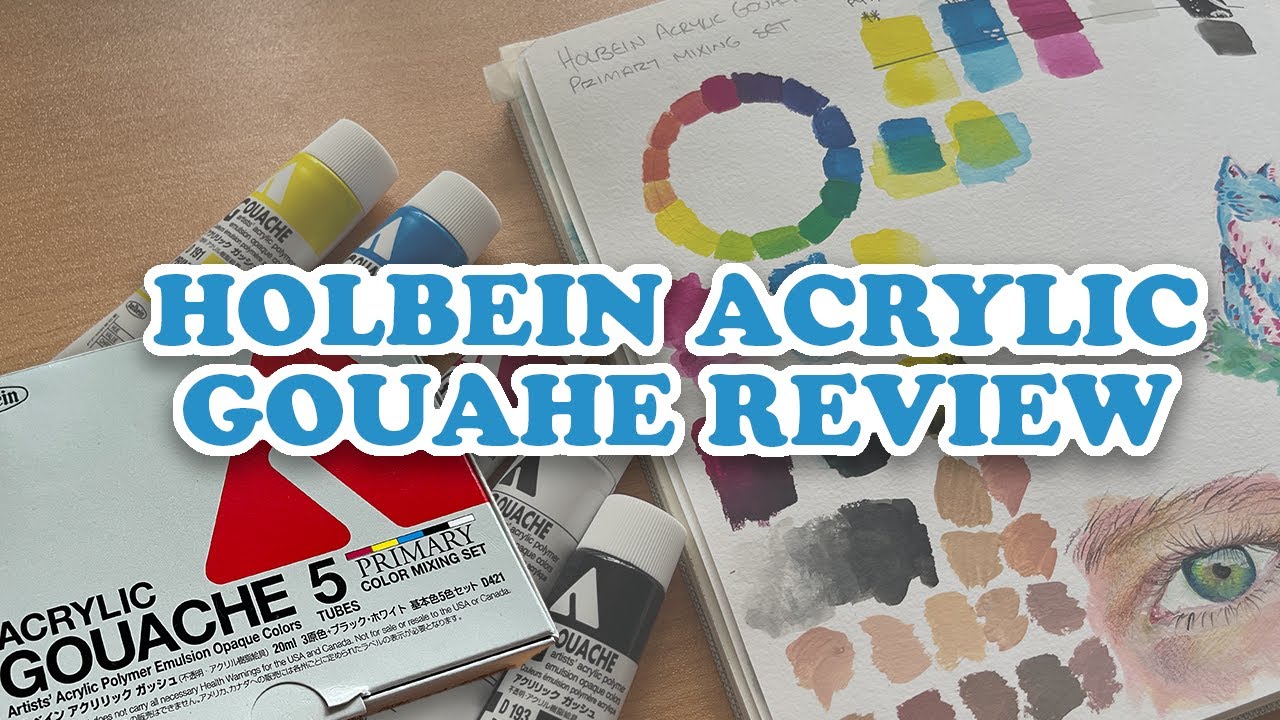 Holbein Acryla Gouache Mixing Set of 5 20ml