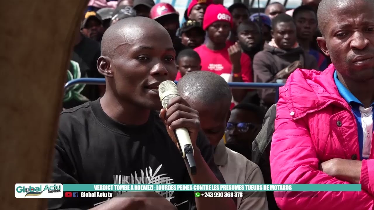 🚨 JUSTICE IMPLACABLE À KOLWEZI : PEINE DE MORT POUR LES TUEURS DE MOTOCYCLISTES !