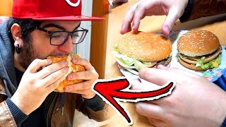 Juntei Um Big Mac Com Um Whopper Mcdonalds Burger King Secret Menu