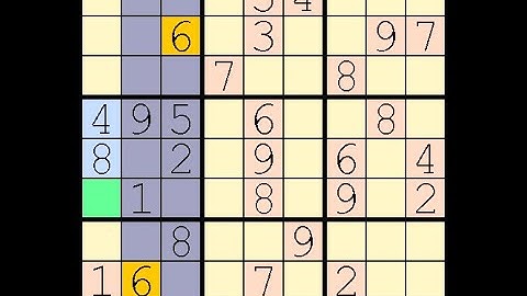 How to Solve Globe and Mail Sudoku  Five Star?  7 January, 2024