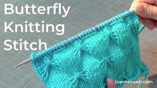 ☆人気☆【Reinsein】☆Butterfly stripe knit bucketha.t☆ Butterfly Stitch - YouTube