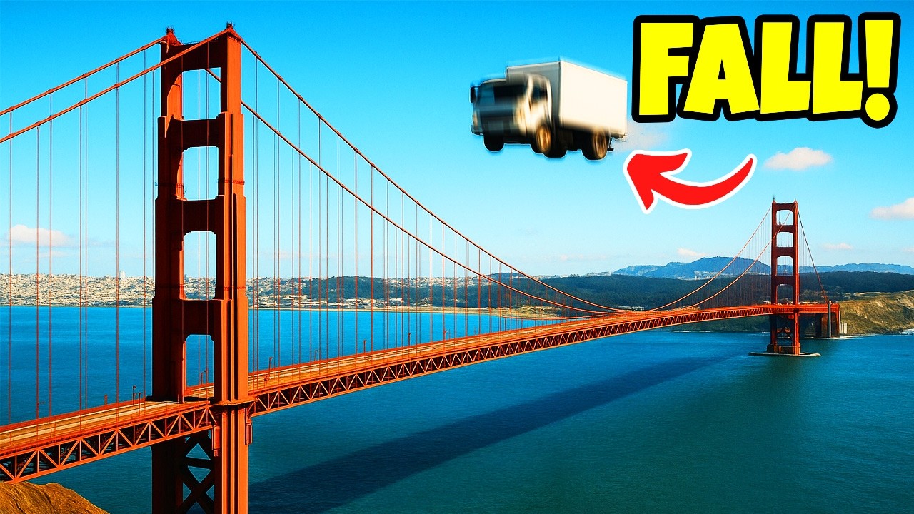 CRAZY Bridge Destruction Moments! | Teardown Physics