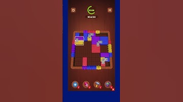 Wood Block Jam - Level 60 Solution (Fast & Easy)