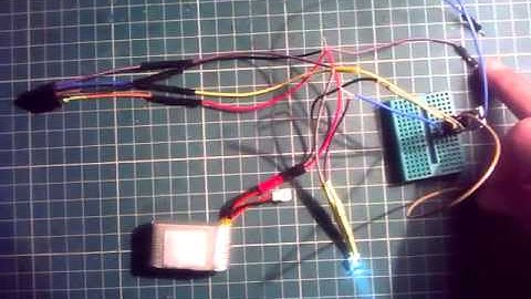 Touch Switch with a Mosfet IRFZ44N, a Micro Relay 5V and a Lipo Battery 3.7V
