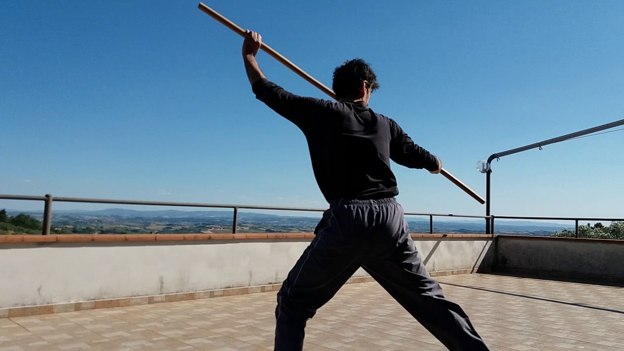 Hung Gar - Monkey King Staff - YouTube