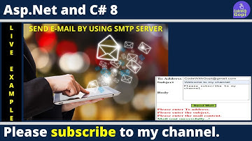 📧 How to Send Email Using ASP.NET C# | Send Mail via SMTP Server | By CodeWithGopi