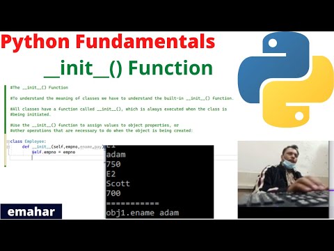 Using __init__() function | Python