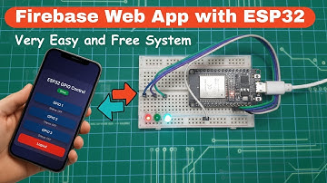 Firebase Web App + ESP32 Control | Real-Time IoT Dashboard (GitHub Hosted Tutorial)