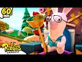 Rabbids invasion  1h all hail the rabbid king   cartoon for kids