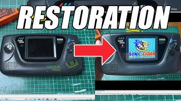 Sega Game Gear Restoration