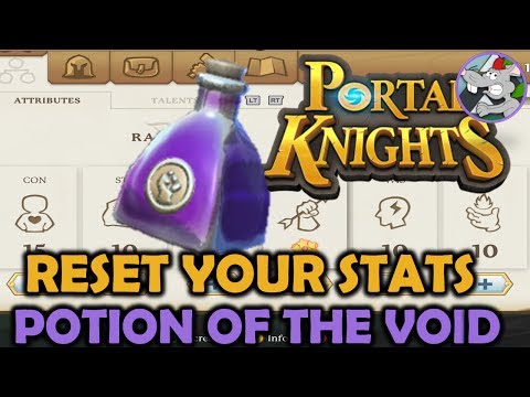 Portal Knights Tutorial Reset Your Character - How To Make Potion Of The Void