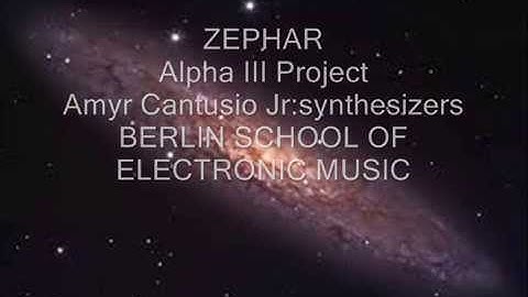 ZEPHAR  Alpha III Project Berlin School Electronic Synthesizer