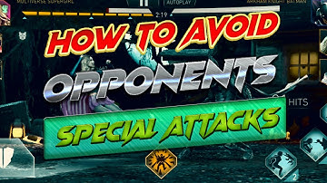 Injustice 2 Mobile. How to avoid Opponents Special Attacks.
