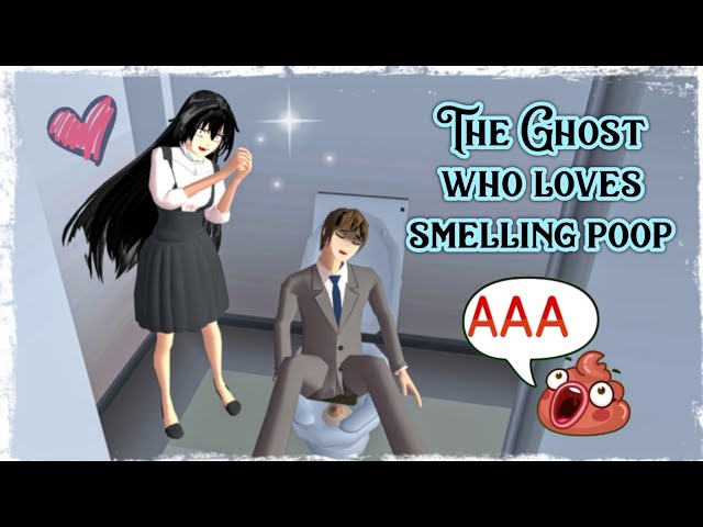 The Ghost Who Loves Smelling Poop 💩 | Sakura School Simulator class=