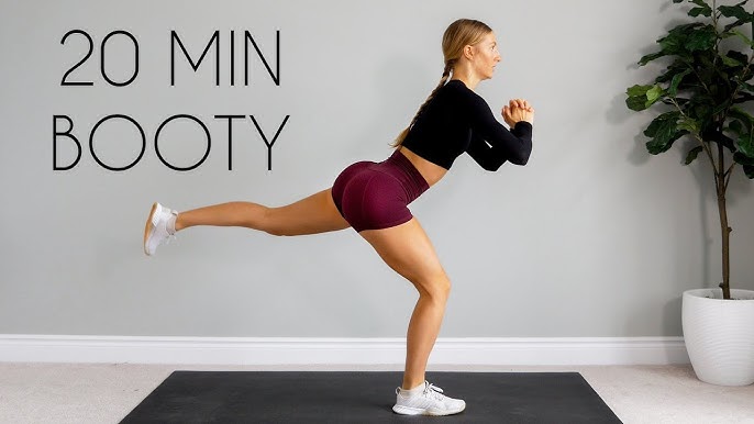 10 MIN AT HOME BOOTY WORKOUT (With Resistance Band) 