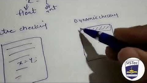 Type Checking & Type Expression  | Bhavana Gupta | SISTec Gandhi Nagar