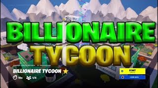 Billionaire Tycoon Full Gameplay (fortnite)