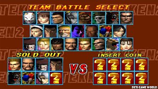 Tekken 2 HD Team Battle 8 Player ( Hard Mode ) Part #1 Gameplay Play screenshot 1