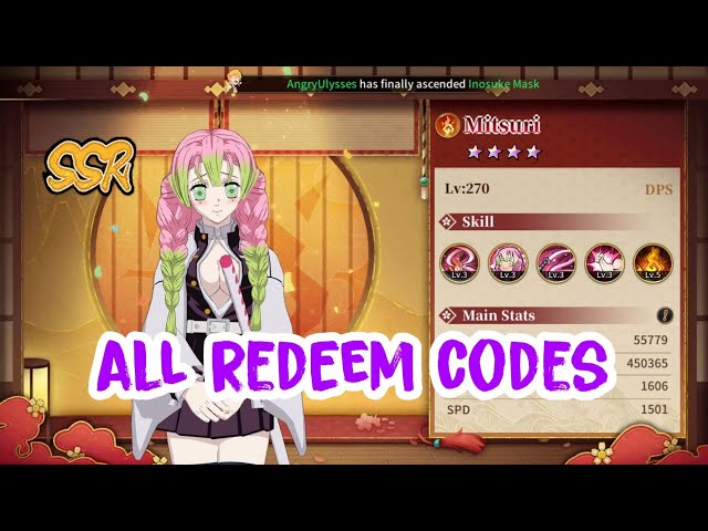 Tailed Demon Slayer: RISE Codes to Advance Fast In The Gameplay - December  2023-Redeem Code-LDPlayer