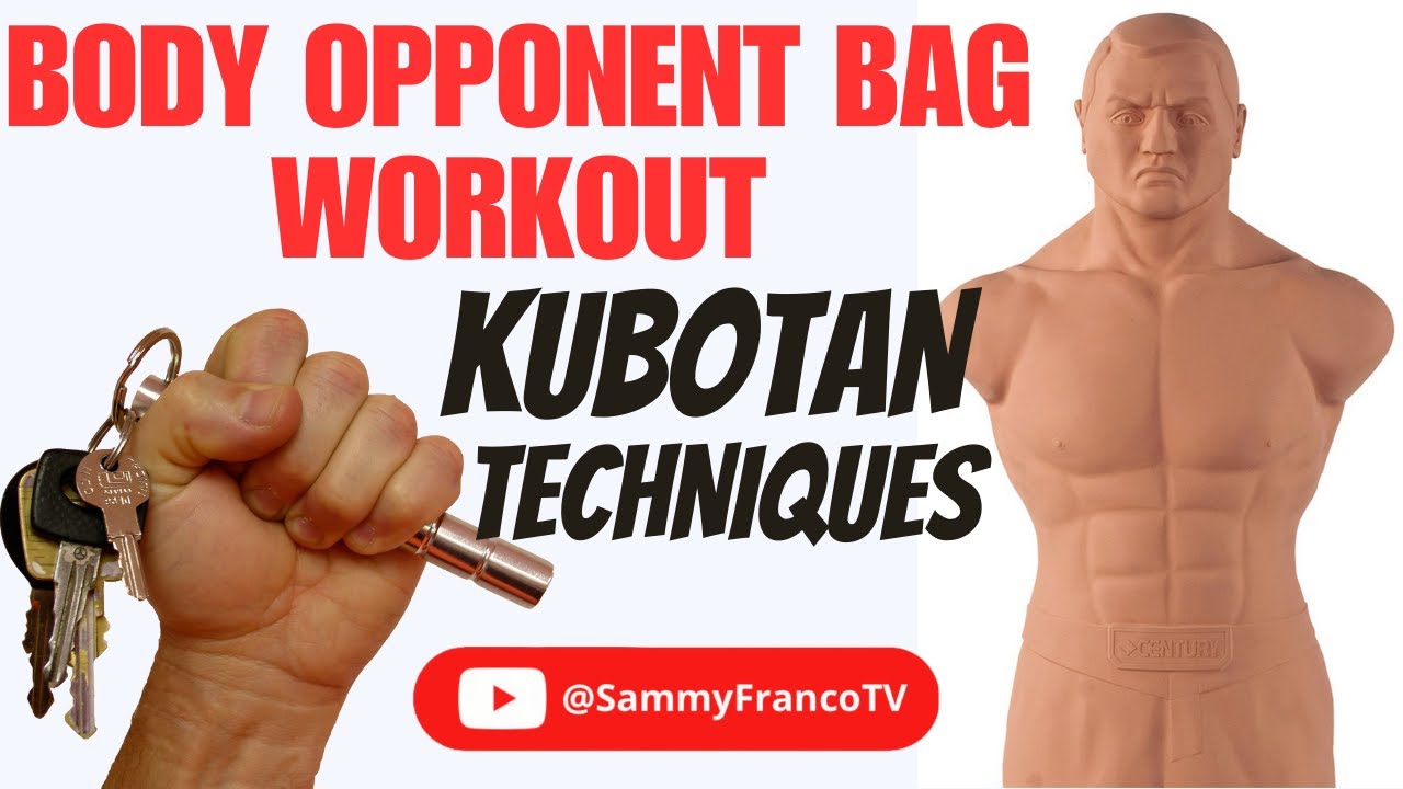 Body Opponent Bag Workout Kubotan Techniques YouTube