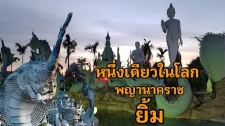 หนึ่งเดียวในโลก พญานาคราชยิ้ม วัดไตรสามัคคี ต.โดด อ.โพธิ์ศรีสุวรรณ จ.ศรีสะเกษ