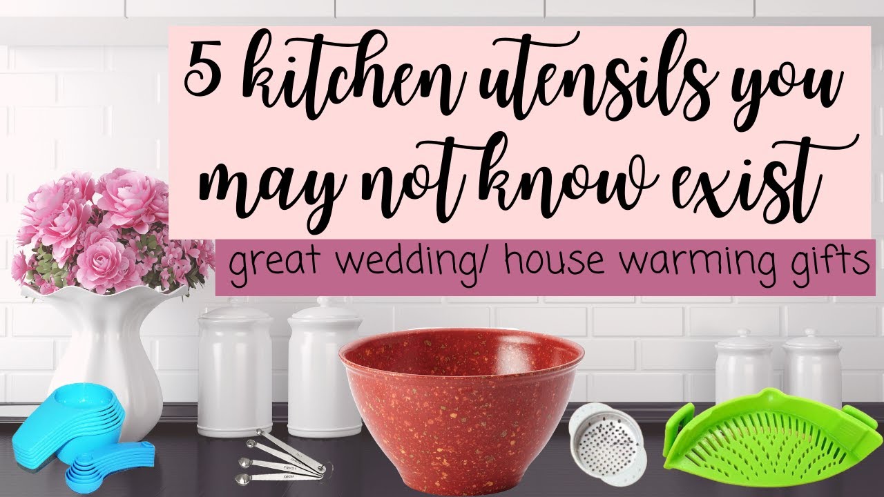 KITCHEN MUST HAVES I WEDDING / HOUSEWARMING GIFTS TO BUY I 5 KITCHEN