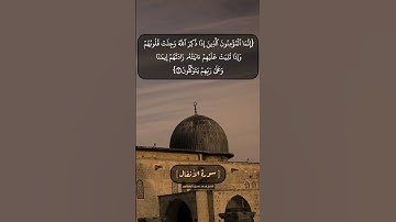 سورة الأنفال الآية ١ الى ٣ بصوت الشيخ محمد صديق المنشاوي