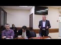 Андрей Сабинин, прения в «Ингушском процессе» 9 ноября 2021 года