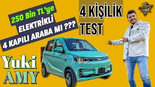 En Küçük 4 Kapılı Araba Hemde Motosiklet Firması Üretiyor !! / Yuki AMY Elektrikli Otomobil