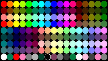 156 Colors Marble Race in Algodoo