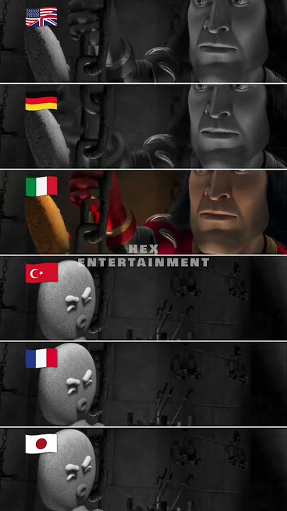 “Do You Know the Muffin Man?” in different languages #multilanguage #shrek