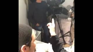 فيديو من كواليس تصوير مسلسل باب الحارة الجزء التاسع