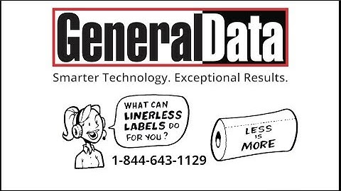 Linerless Labels From General Data